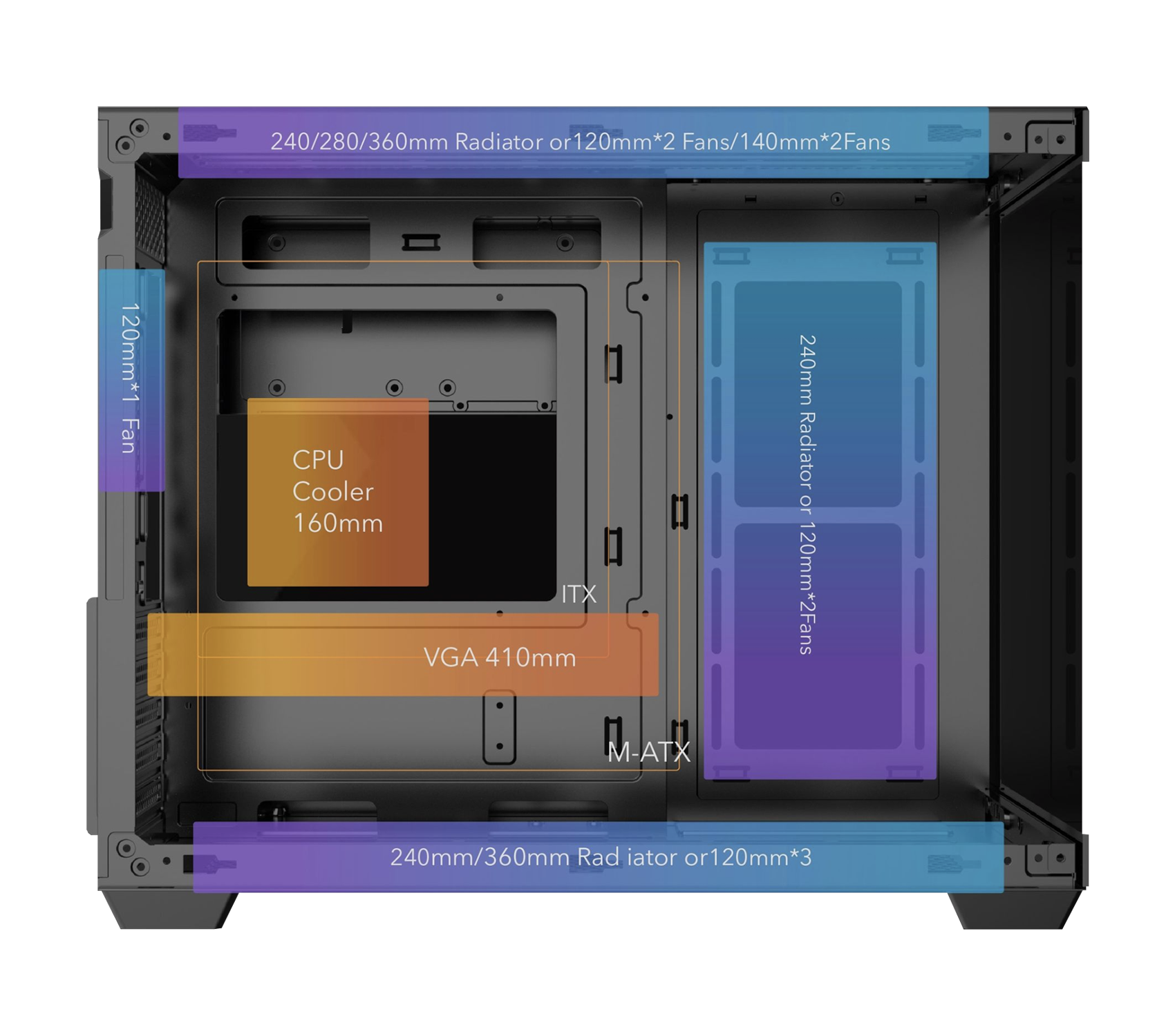 Gabinete DarkFlsh B275 PRO