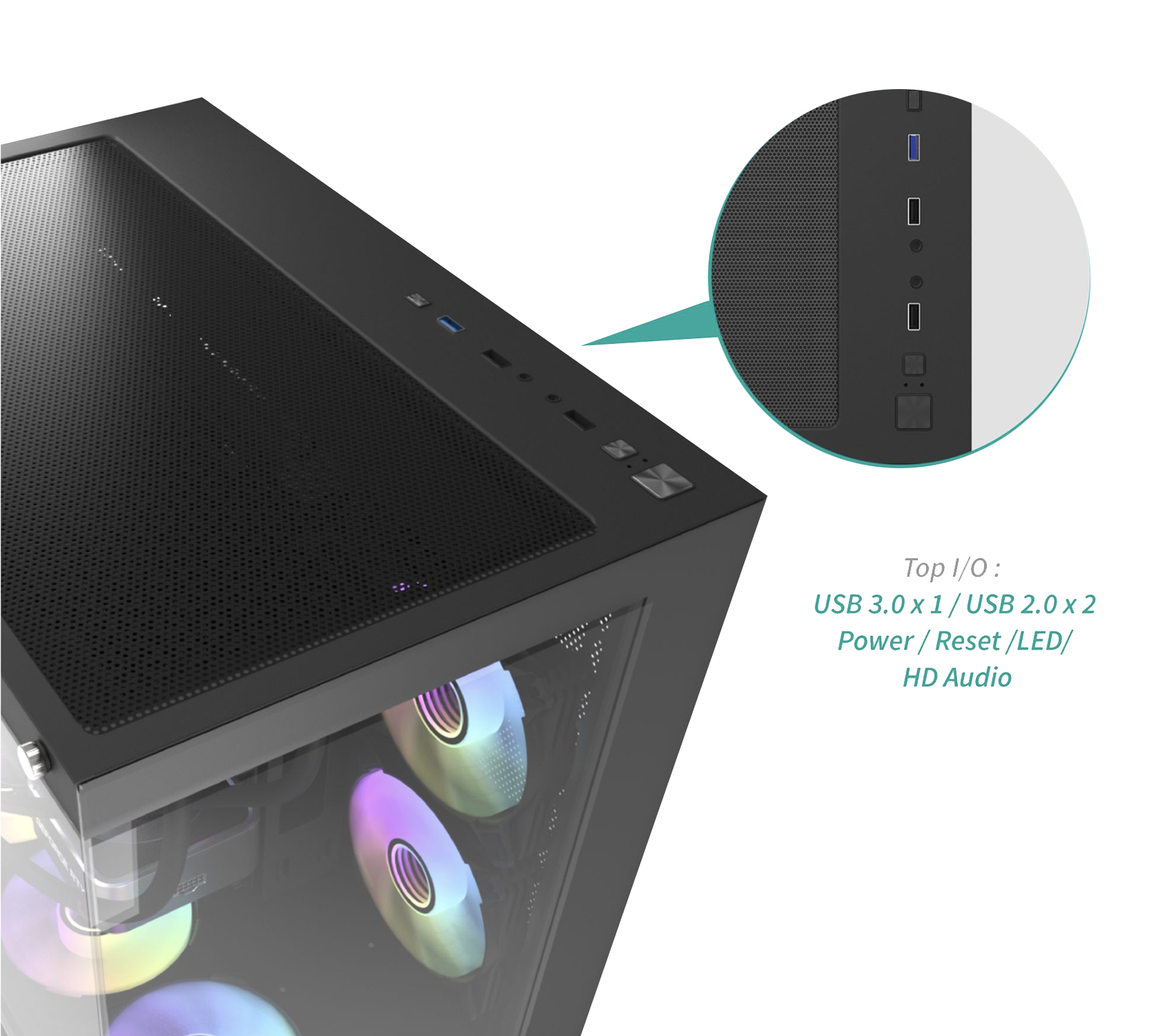 Gabinete DarkFlsh C285P