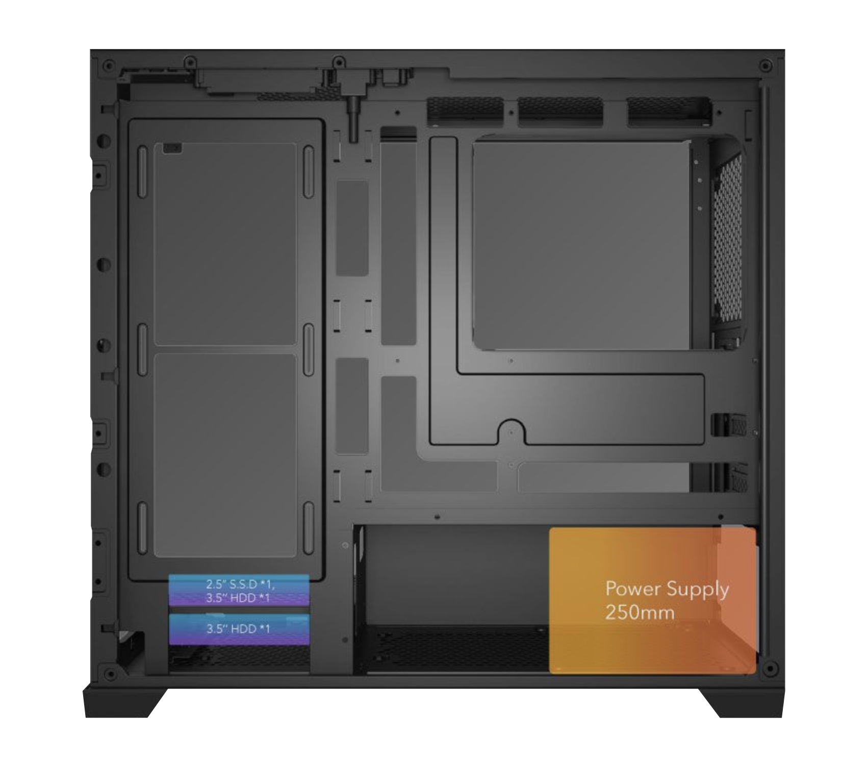 Gabinete DarkFlash DS900M