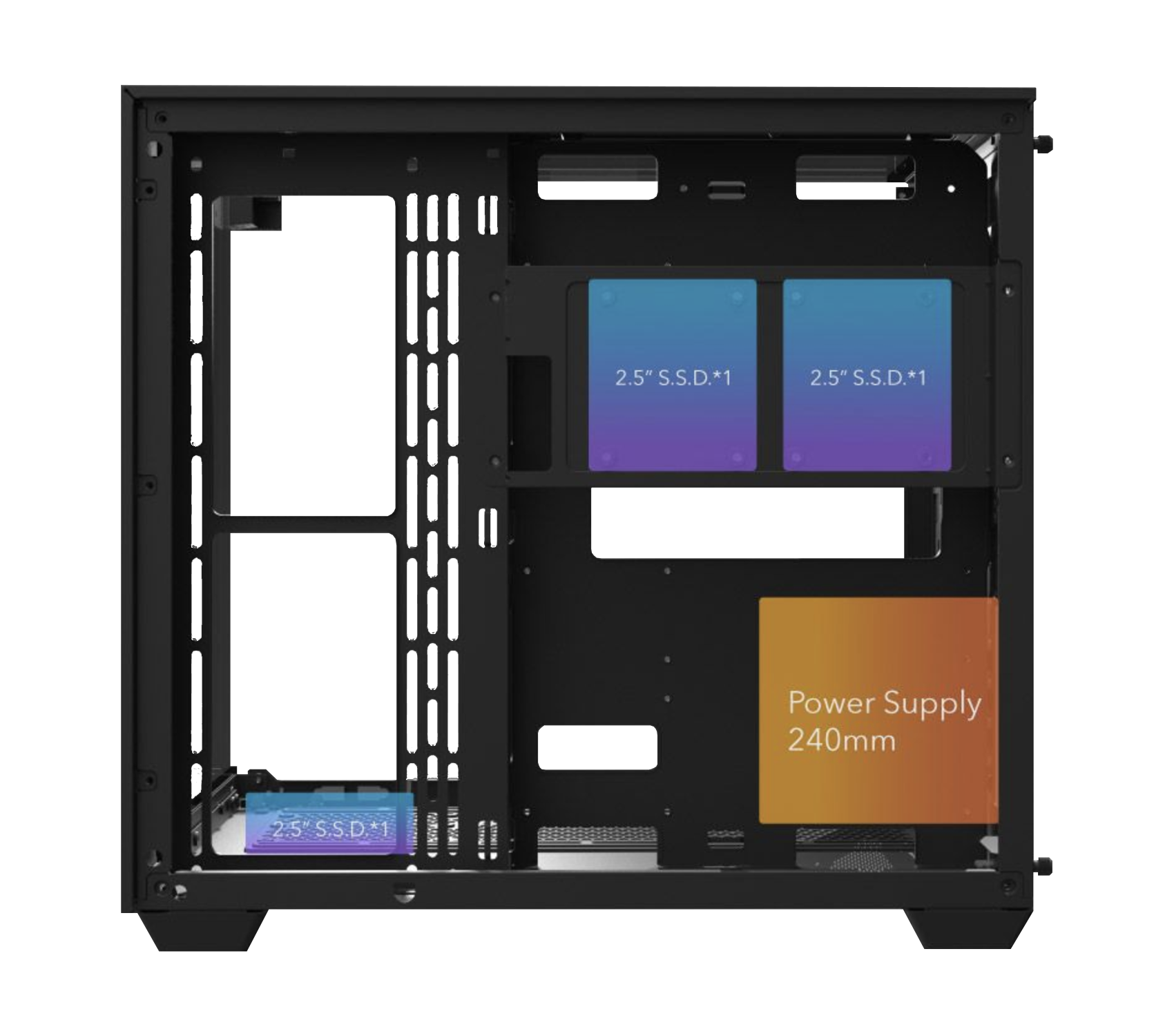Gabinete DarkFlash TH285
