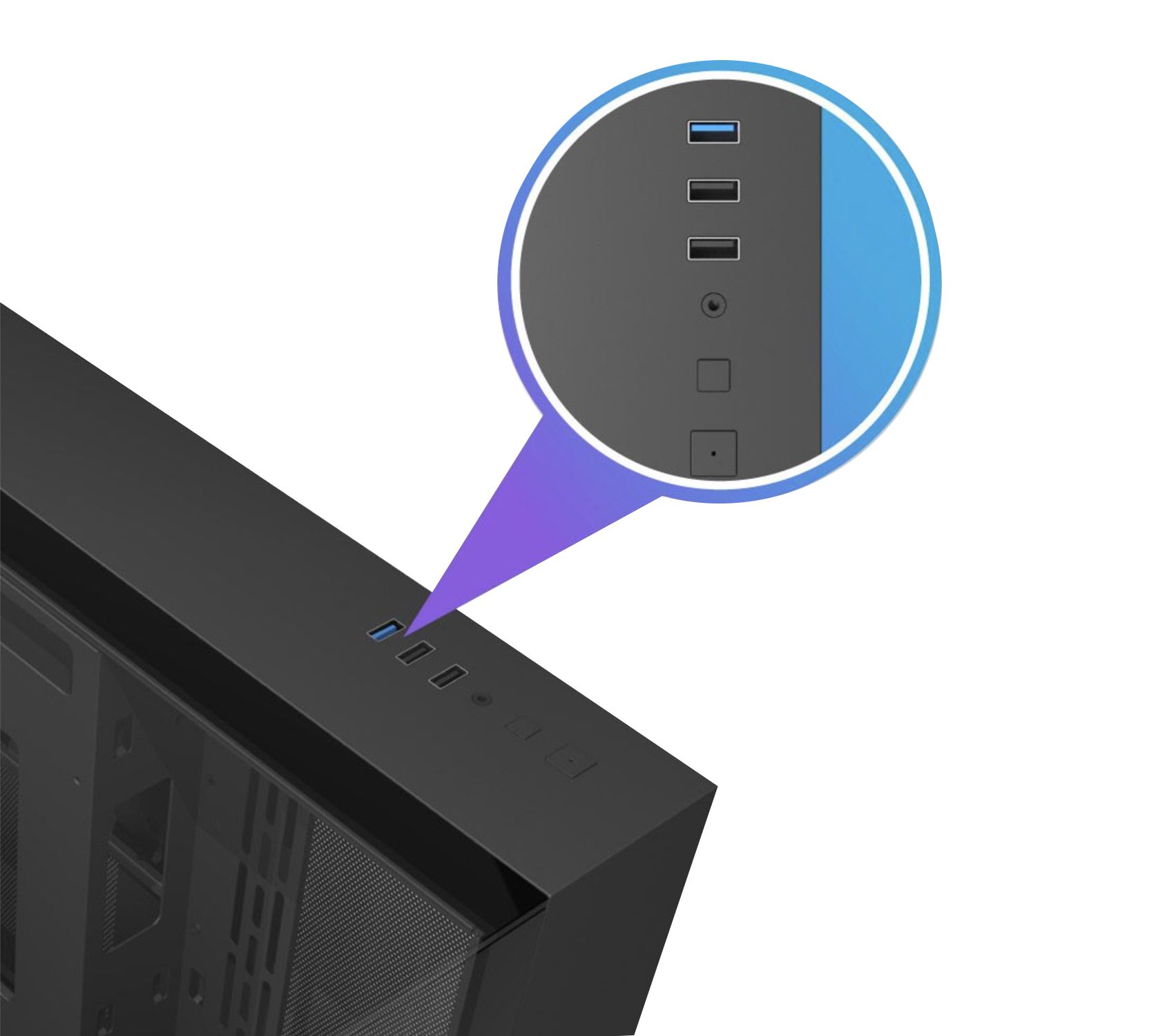Gabinete DarkFlash TH285