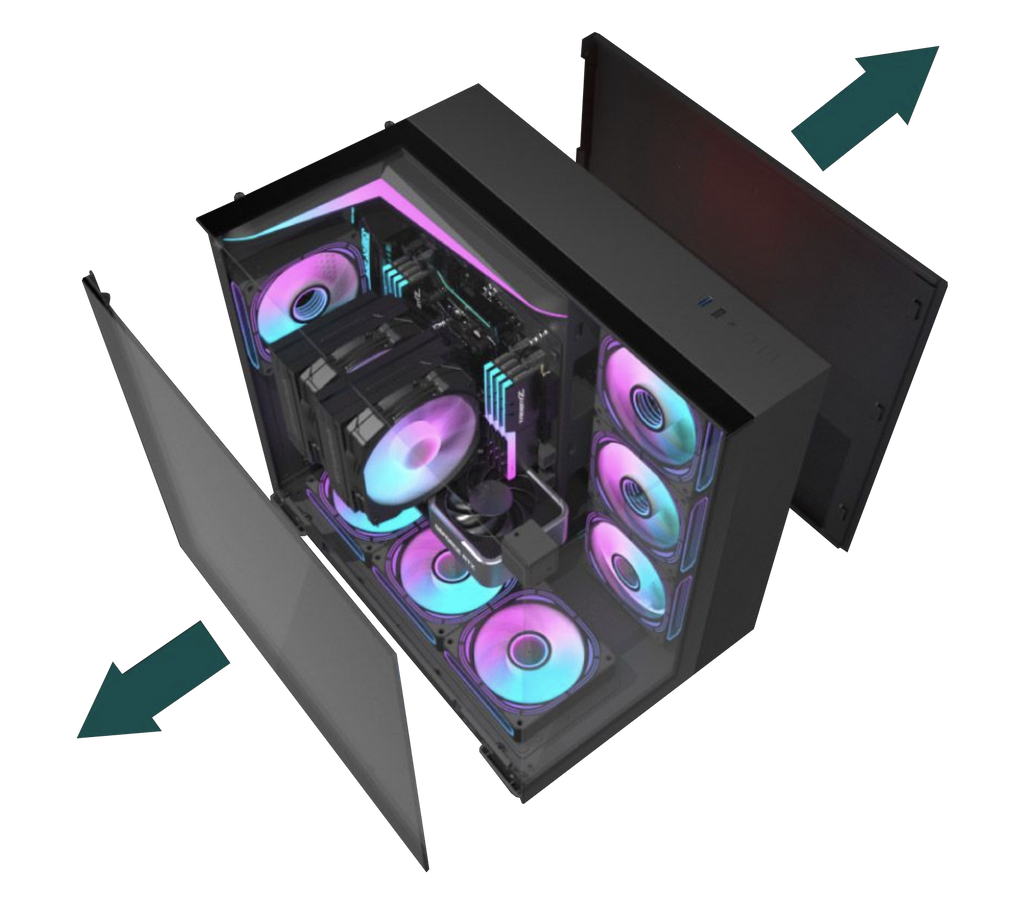 Gabinete DarkFlash TH285