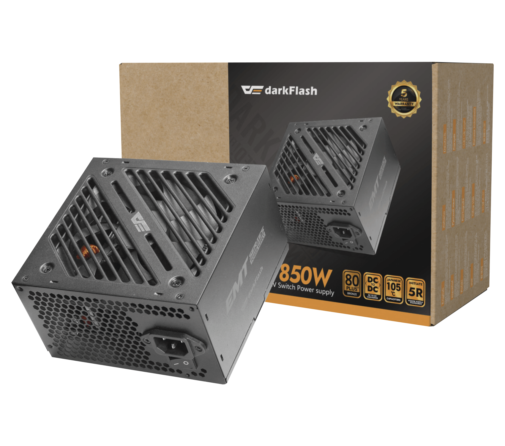 Fuente de Poder DarkFlash Linea EMT